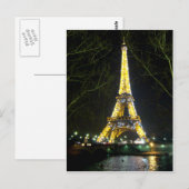 Eiffel Beauty Postkarte (Vorne/Hinten)