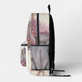 Eiffel Bedruckter Rucksack (Rechts)