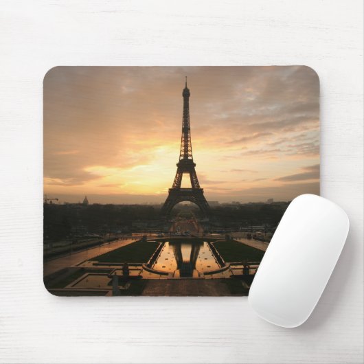 Eiffel-Dämmerung Mousepad (Mit Mouse)