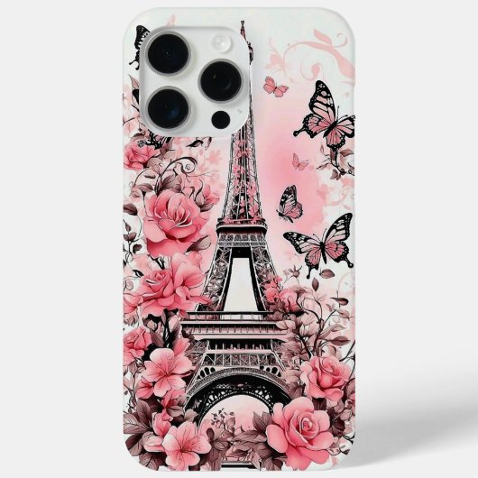 Eiffel Elegance Case-Mate iPhone Hülle (Rückseite)