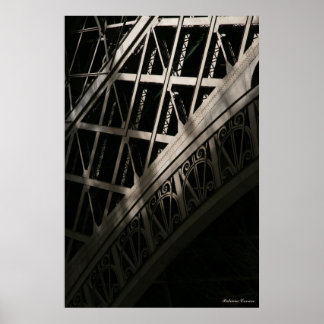 Eiffel im Schatten Poster