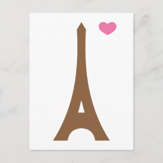 Eiffel in der Liebe... Postkarte