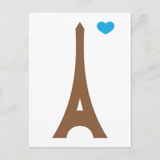 Eiffel in der Liebe... Postkarte