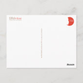 Eiffel in der Liebe... Postkarte (Rückseite)