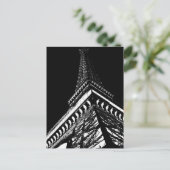Eiffel in der Nacht Postkarte (Stehend Vorderseite)