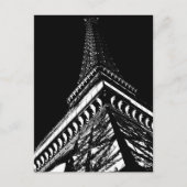 Eiffel in der Nacht Postkarte (Vorderseite)