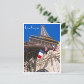 Eiffel las vegas postkarte (Stehend Vorderseite)