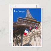 Eiffel las vegas postkarte (Vorne/Hinten)