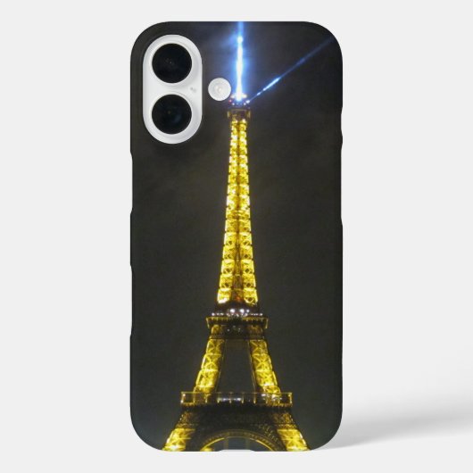 eiffel nacht Case-Mate iPhone hülle (Rückseite)