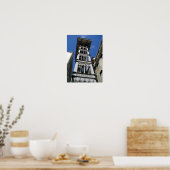 Eiffel - Santa Justa Elevator/Elvador Poster (Küche)
