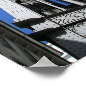 Eiffel - Santa Justa Elevator/Elvador Poster (Ecke)