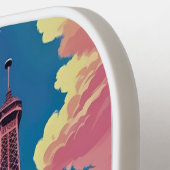Eiffel Smash - Paris Pickleball Design Pickleball Schläger (Linke Seite)