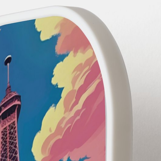 Eiffel Smash - Paris Pickleball Design Pickleball Schläger (Linke Seite)