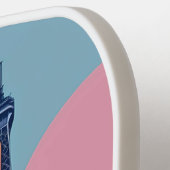 Eiffel Smash - Paris Pickleball Design Schläger (Linke Seite)