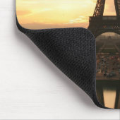 Eiffel-Sonnenaufgang Mousepad (Ecke)