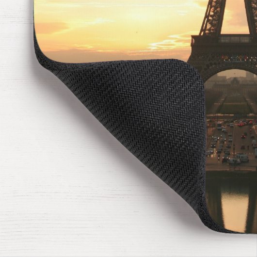 Eiffel-Sonnenaufgang Mousepad (Ecke)