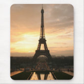 Eiffel-Sonnenaufgang Mousepad (Vorne)