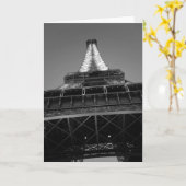 Eiffel to Heaven Karte (Gelbe Blume)