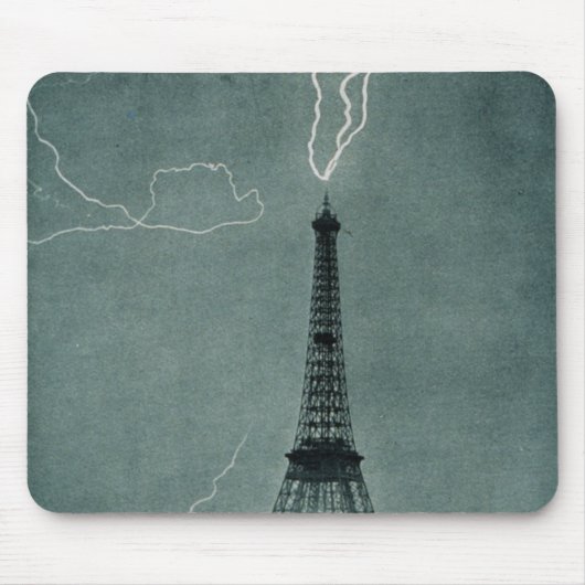 Eiffel Towe geschlagen Mousepad (Vorne)