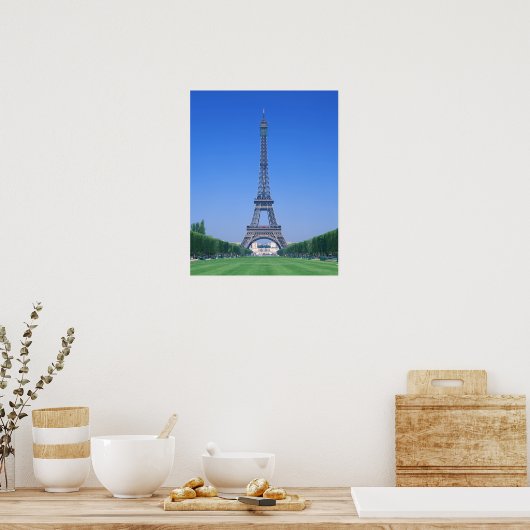 Eiffel Tower 3 Poster (Küche)