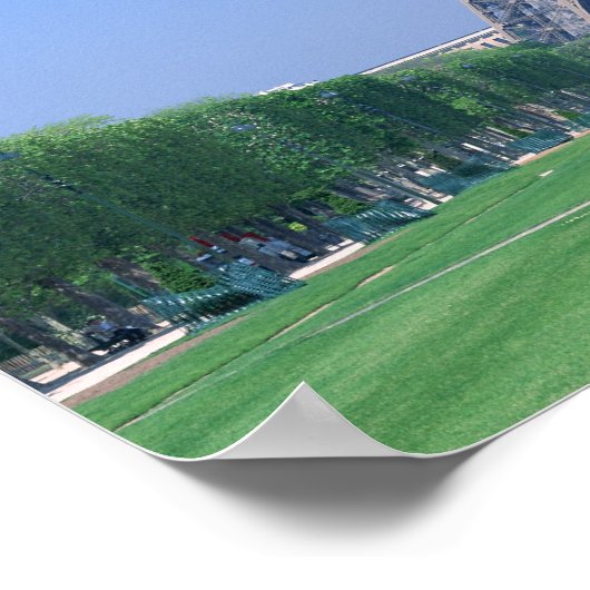 Eiffel Tower 3 Poster (Ecke)