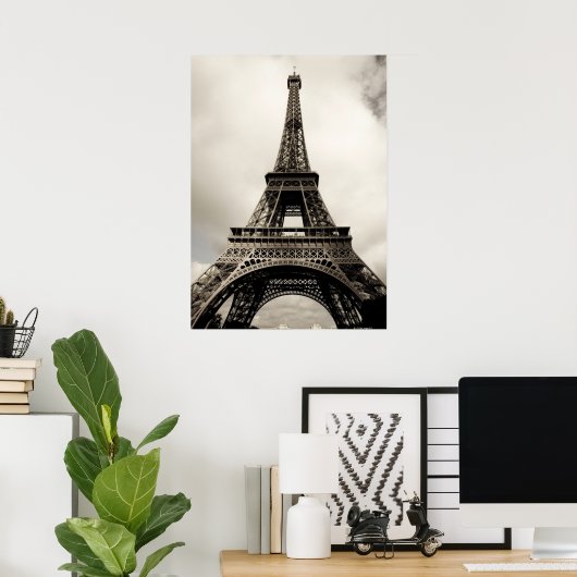 Eiffel Tower 9 Poster (Heimbüro)