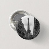 Eiffel Tower Abzeichen Button (Vorne & Hinten)