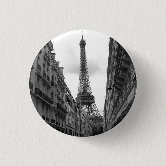 Eiffel Tower Abzeichen Button (Vorderseite)