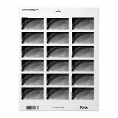 Eiffel Tower Address Labels Adressaufkleber (Vorne)