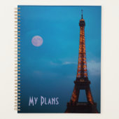 Eiffel Tower Art Planer (Vorderseite)