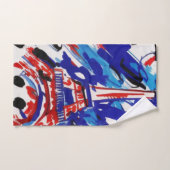 Eiffel Tower Badhandtuch Set (Handtuch)