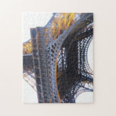 Eiffel Tower Base, Paris Frankreich Puzzle (Vertikal)