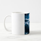 Eiffel Tower Blue Night Kaffeetasse (Links)