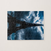 Eiffel Tower Blue Night Puzzle (Horizontal)