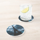 Eiffel Tower Blue Night Untersetzer (Seite)