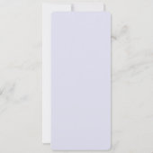 Eiffel Tower Butterflies and Flowers Menu Einladung (Rückseite)