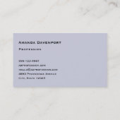 Eiffel Tower Butterflies and Flowers Visitenkarte (Rückseite)