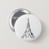 EIFFEL TOWER BUTTON (Vorne & Hinten)