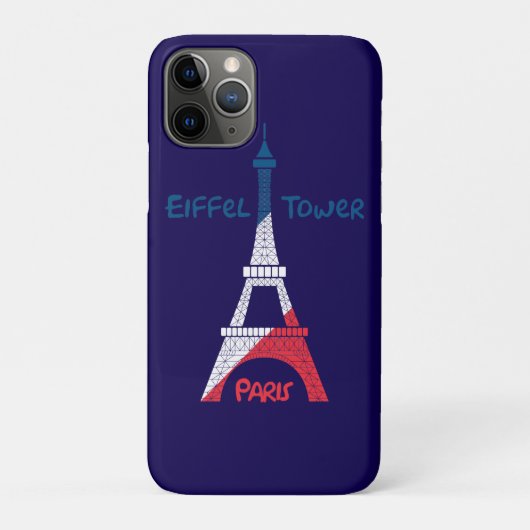 Eiffel Tower Case-Mate iPhone Hülle (Rückseite)
