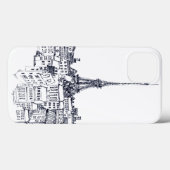 Eiffel Tower Case-Mate iPhone Hülle (Rückseite (Horizontal))