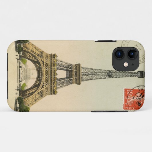 Eiffel Tower Case-Mate iPhone Hülle (Rückseite (Horizontal))