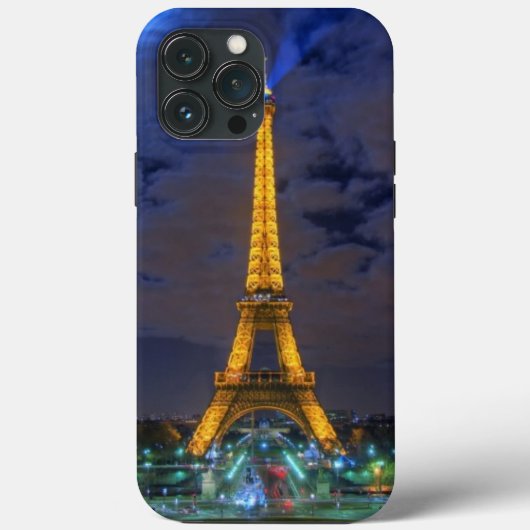 Eiffel Tower Case-Mate iPhone Hülle (Rückseite)