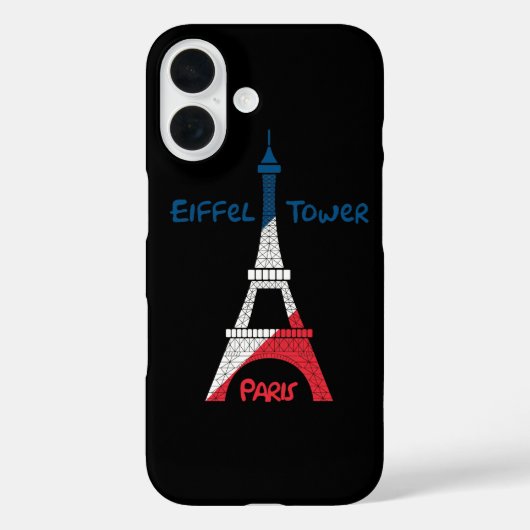 Eiffel Tower Case-Mate iPhone Hülle (Rückseite)