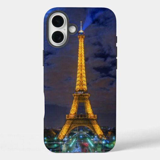 Eiffel Tower Case-Mate iPhone Hülle (Rückseite)