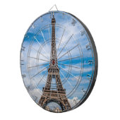 Eiffel Tower Dart Board Dartscheibe (Vorderseite rechts)