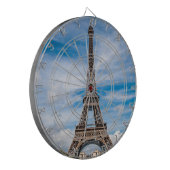 Eiffel Tower Dart Board Dartscheibe (Vorderseite Links)