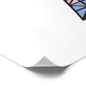 Eiffel Tower Fantasy Poster (Ecke)