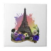 Eiffel Tower Fliese (Vorderseite)