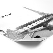 Eiffel Tower Fotodruck (Ecke)