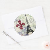 Eiffel Tower France Stickers (Umschlag)